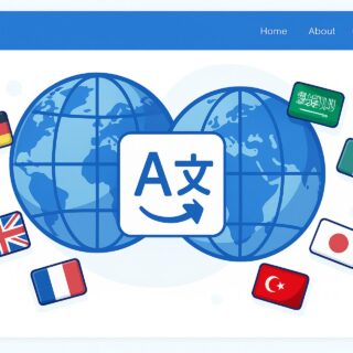 إنشاء موقع متعدد اللغات