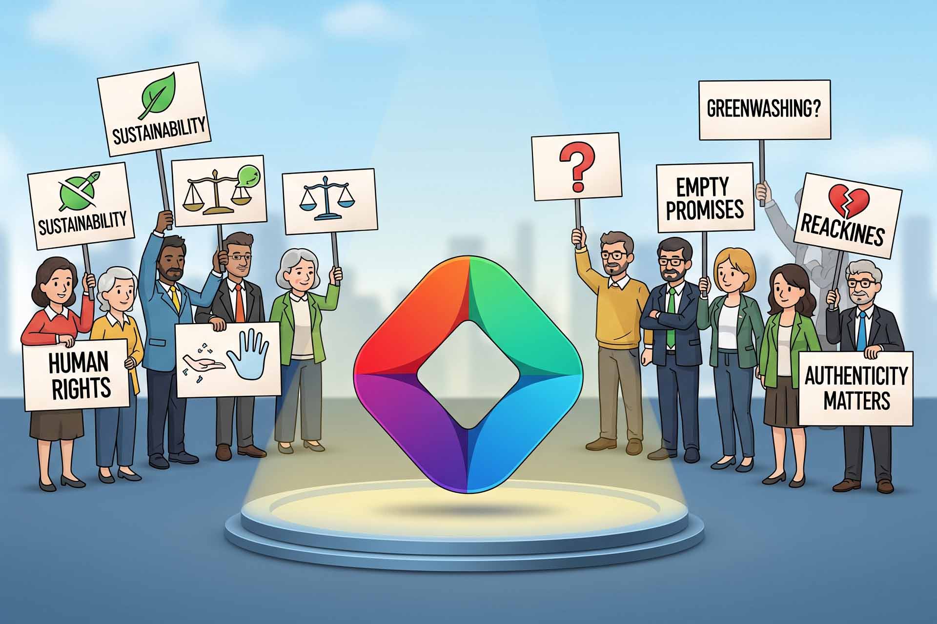 العلامة التجارية والقضايا الاجتماعية