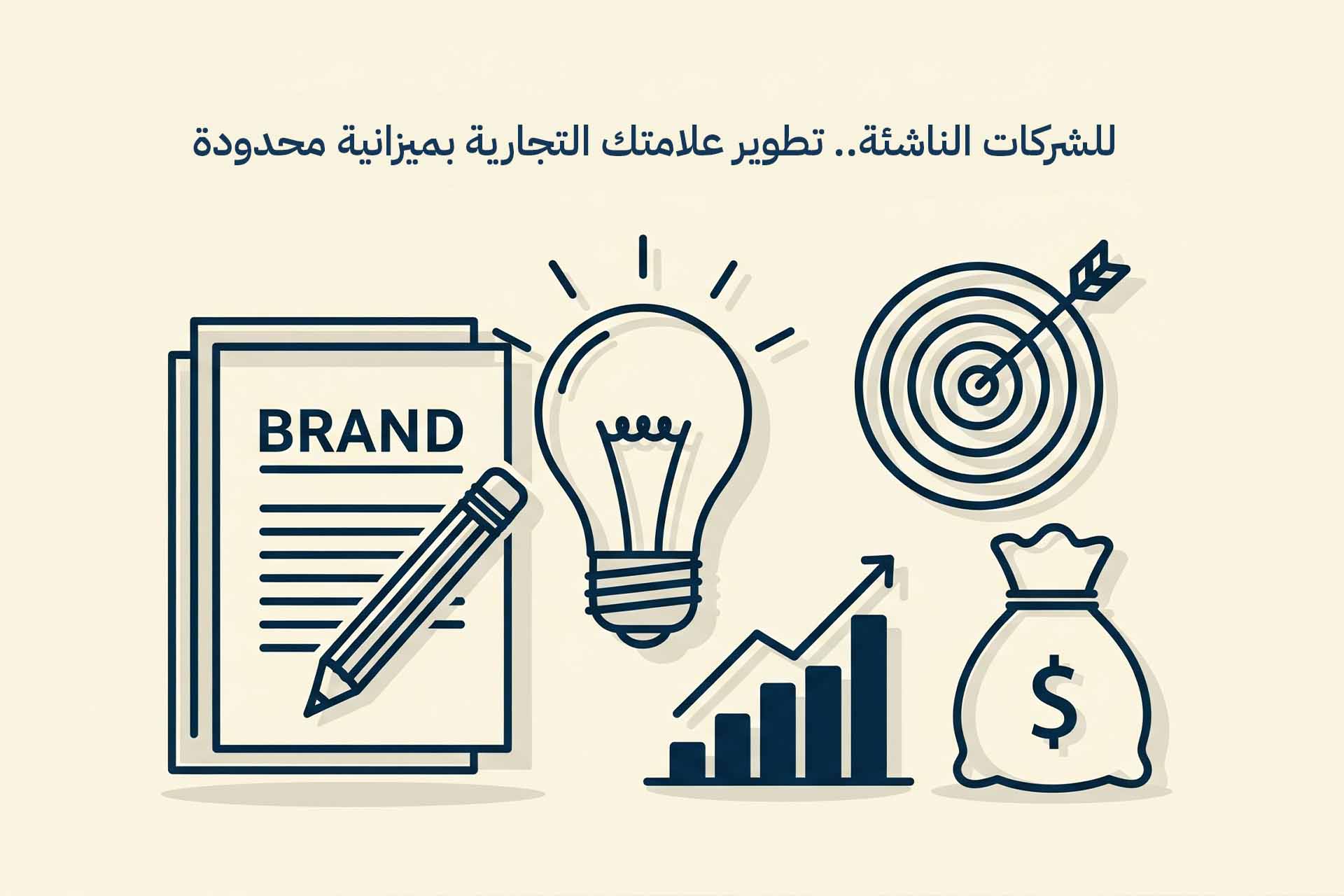 تطور علامتك التجارية بميزانية محدودة