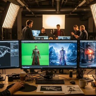 مشروع المؤثرات البصرية VFX