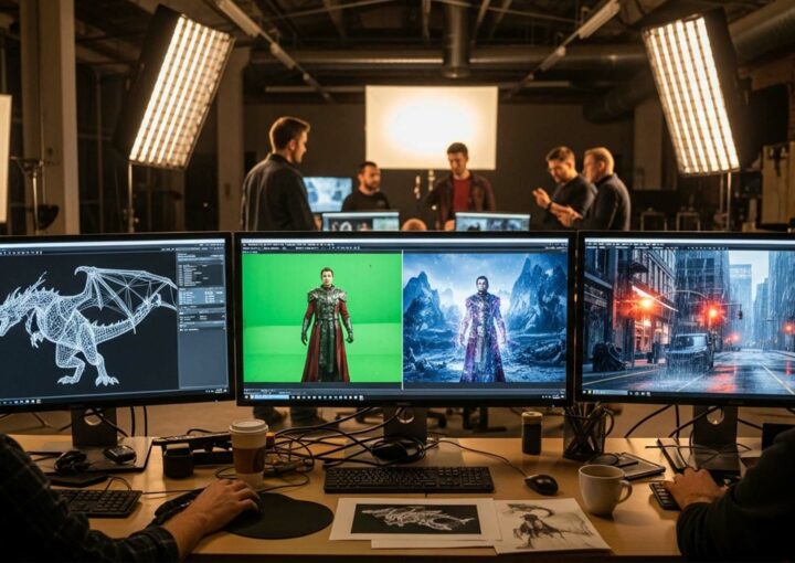 مشروع المؤثرات البصرية VFX