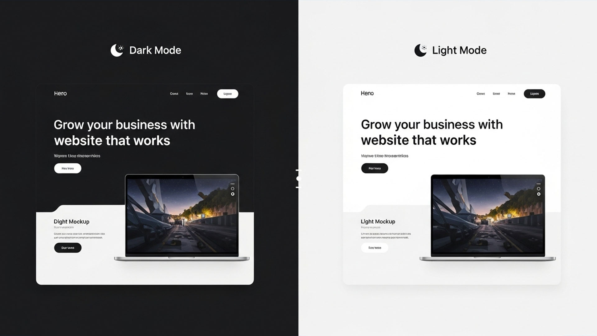 Dark Mode Design
