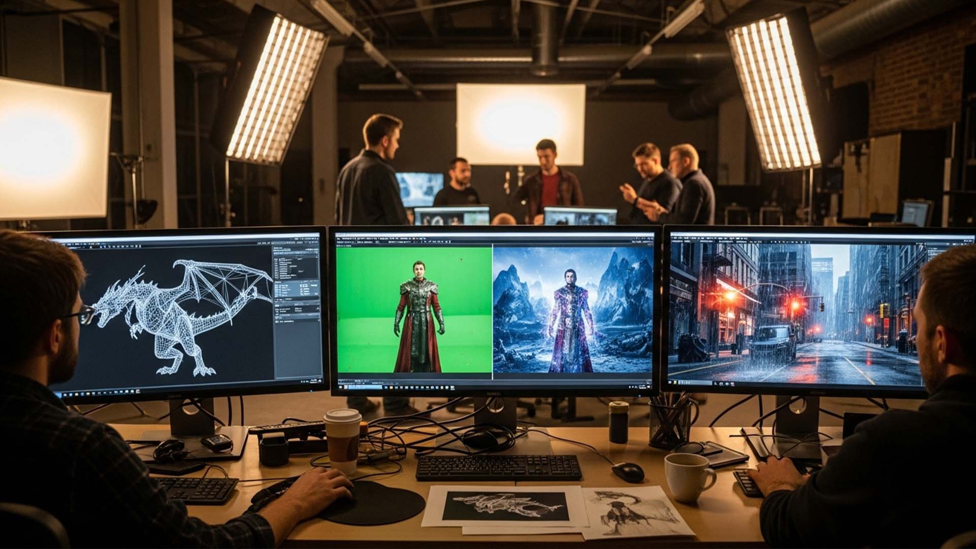 Loop Media VFX Project Behind the Scenes